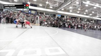 175 lbs Cons. Round 5 - Owen Wheeler, Mountain Ridge vs Daniel Salazar, Ben Lomond