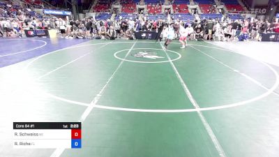 285 lbs Cons 64 #1 - Ryland Schweiss, NE vs Ralph Riche, FL