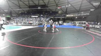 Girls 4A 140 lbs Cons. Round 4 - Brielle Qualls, Tahoma (Girls) vs Kaylee Ancker, Juanita (Girls)