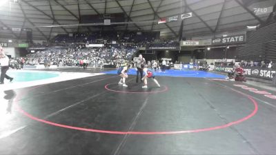 Girls 4A 140 lbs Cons. Round 4 - Brielle Qualls, Tahoma (Girls) vs Kaylee Ancker, Juanita (Girls)