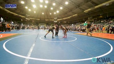 97 lbs Rr Rnd 2 - Chloe Green, HURRICANE WRESTLING ACADEMY vs Abrianne Halapy, Tulsa Blue T Panthers