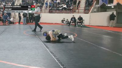76_G lbs Semifinal - Lizabeth Campbell, Valley vs Ava Ray, Quakertown