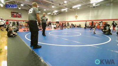 73 lbs Rr Rnd 3 - Cash Bayer, Broken Arrow Wrestling Club vs Durbin Schroeder, Cowboy Elite Orange