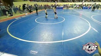 40 lbs Consi Of 16 #2 - Eli Ritch-Mogg, Tironook Wrestling vs Fernando Cerda, OKC Saints Wrestling