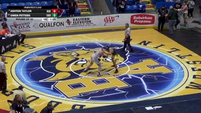 192 lbs Round Of 32 - Ashton Taylor, Kiski vs Owen Fetters, Everett