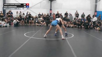 50 lbs Rr Rnd 3 - Angelica Cookie Serratos, Surfside Girls - W vs Riley Karwowski, Wyoming Seminary - W