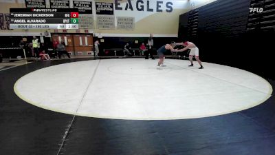 190 lbs Round Of 32 - Jeremiah Dickerson, Norwich Free Academy vs Angel Alvarado, Bridgeport Co-op
