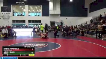 160 lbs Cons. Round 3 - Vance Frabasilio, San Clemente vs John Miller, Buena