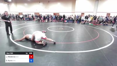 100 kg Quarters - James Medeiros, Mad Cow Wrestling Club vs DeAndre Nunn, Chicago Wrestling Club