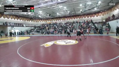 285 lbs Cons. Round 2 - Conner Shoopman, Riverton vs Miles Doporto, Rock Springs