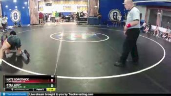 182 lbs Finals (2 Team) - Kyle Grey, Alpha Dogz Elite vs Nate Sopotnick, Team Barracuda