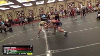 95 lbs Round 3 (6 Team) - VINCENT GRIPPA, Elite Wrestling vs Tommy Perrota, Bitettio Trained