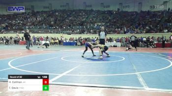 80 lbs Round Of 32 - Holden Callihan, Jay vs Tejuan Davis, Team Tulsa Wrestling Club