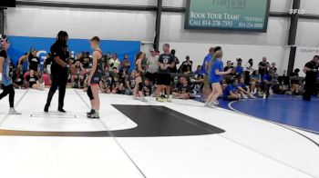 50 lbs Rr Rnd 5 - Hali Rayburn, Ohio Outcasts - W vs Nabhanya Dhiman, PA West Yellow - W