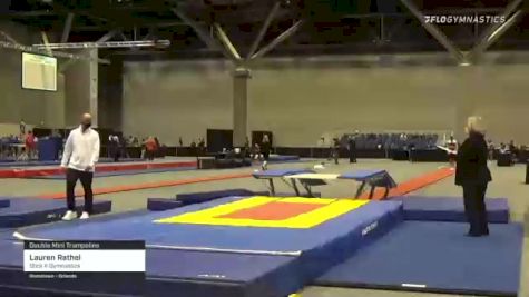 Lauren Rathel - Double Mini Trampoline, Stick It Gymnastics - 2021 USA Gymnastics Championships