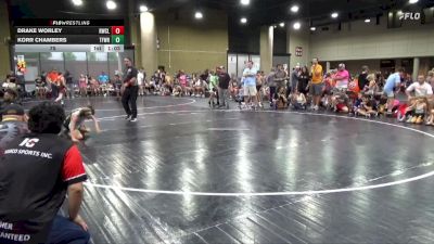 75 lbs Round 1 (6 Team) - Korr Chambers, The Factory Wrestling vs Drake Worley, Rabbit WC