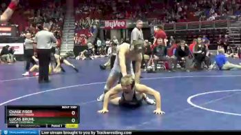 3A-138 lbs 5th Place Match - Chase Fiser, Bondurant-Farrar vs Lucas Bruhl, Ankeny Centennial