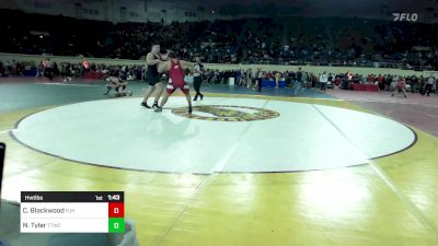 Quarterfinal - Colt Blackwood, Plainview Junior High vs Noah Tyler, Team Tulsa Wrestling Club