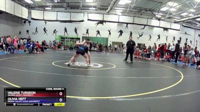 124A Cons. Round 3 - Olivia Heft, Grand Valley State University vs Valerie Turgeon, Sacred Heart University