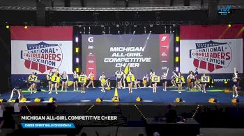 Michigan All-Girl Competitive Cheer [2025 Cheer Spirit Rally Division IA Finals] 2025 NCA & NDA College Nationals