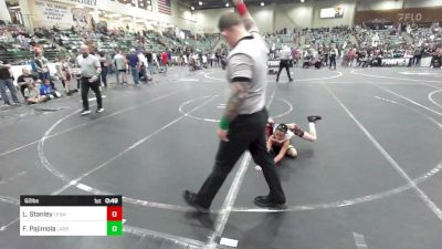 62 lbs Round Of 32 - Landon Stanley, Legacy Elite vs Francisco Pajimola, Lassen Wrestling Association