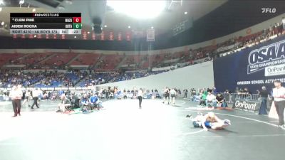 4A Boys 175 lbs Cons. Round 1 - Clem Pine, Mazama Boys vs Aiden Rocha, Ontario Boys