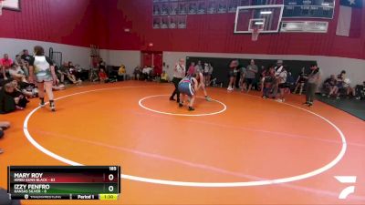 185 lbs Round 2 (8 Team) - Mary Roy, Hired Guns Black vs Izzy Fenfro, Kansas Silver