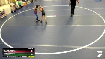 67 lbs Cons. Round 4 - Gavin Voges, Minnesota vs Elijah Daniels, Simley Wrestling Club