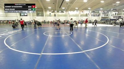 88 lbs Consi Of 4 - Johnny D?Agostino, Mayo Quanchi WC vs Noah Blair, Newtown