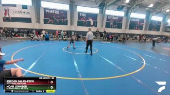 83 lbs Cons. Round 4 - Jordan Salas-Keen, Steve Page Grappling vs Noah Johnson, Lil Dons Wrestling Club