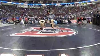 120 lbs Round Of 16 - Ian Oswalt, Burrell vs Blake Showers, Biglerville