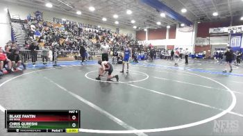 113 lbs Champ. Round 1 - Blake Fantin, Big Bear vs Chris Qureshi, Fountain Valley