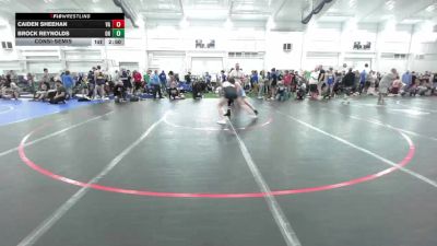 E-125 lbs Consolation - Caiden Sheehan, VA vs Brock Reynolds, OH