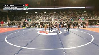 4A-126 lbs 3rd Place Match - Wyatt Mason, Thunder Basin High School vs Maverick Gallup, Kelly Walsh