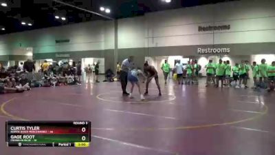 170 lbs Round 3 (6 Team) - Curtis Tyler, North River Mercenaries vs Gage Root, Franklin Blue