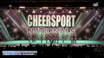 Inspire Athletics - Blue Crew [2026 L2 Junior - Small - C Day 2] 2026 CHEERSPORT National All Star Cheerleading Championship