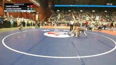 2A-144 lbs Semifinal - Caden Clifford, Big Piney vs Loomis Alexander, Greybull/Riverside