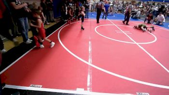 46 lbs Consi Of 16 #2 - Leonardo McClain, Verdigris Youth Wrestling vs Alex Korte, Wagoner Takedown Club