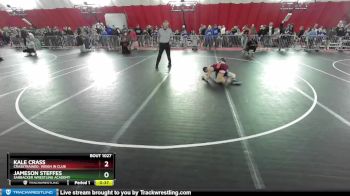 92 lbs Champ. Round 2 - Jameson Steffes, Sarbacker Wrestling Academy vs Kale Crass, CrassTrained: Weigh In Club