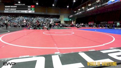 55 lbs Semifinal - Asher Wilbur, Predator Wrestling vs Rhett Jessop, Ryse Wrestling Academy
