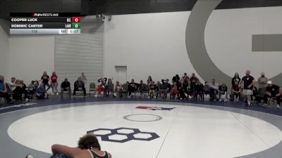 112 lbs Round 3 (6 Team) - Dominic Carter, Lake Wrestling Club vs Cooper Luck, Killer Elite