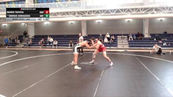 184 lbs Cons. Semi - Sergio Zaragoza, Adams State vs Mario Tafoya, Colorado State University - Pueblo