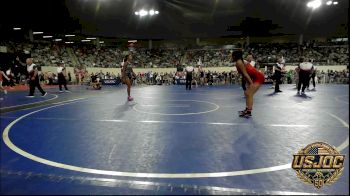 118 lbs Quarterfinal - Audrey Flores, Rambo Wrestling vs Dynasty Haines, Hays Wrestling Club