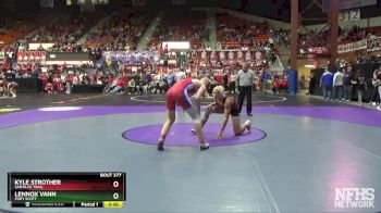 4A 175 lbs Cons. Round 1 - Lennox Vann, Fort Scott vs Kyle Strother, Santa Fe Trail