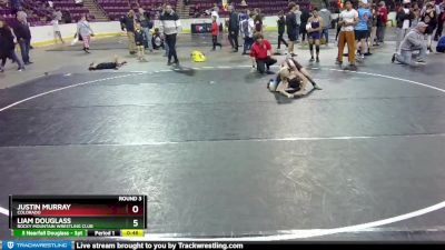 80-86 lbs Round 3 - Liam Douglass, Rocky Mountain Wrestling Club vs Justin Murray, Colorado