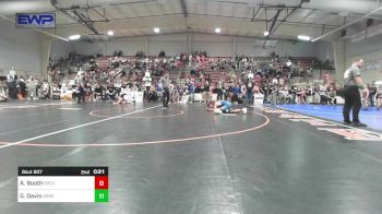 119 lbs Quarterfinal - Harley MILLER, Raw Wrestling Club vs Cade Orourke, Sperry Wrestling Club