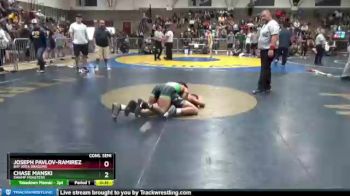 122 lbs Cons. Semi - Joseph Pavlov-Ramirez, Bay Area Dragons vs Chase Manski, Swamp Monsters