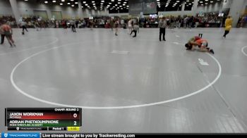 126 lbs Champ. Round 2 - Adrian Phetxoumphone, Moen Wrestling Academy vs Jaxon Workman, Michigan