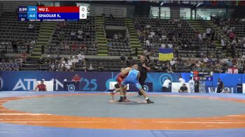55 kg 1/8 Final - Zongyao Wu, China vs Kheireddine Ghaouar, Algeria