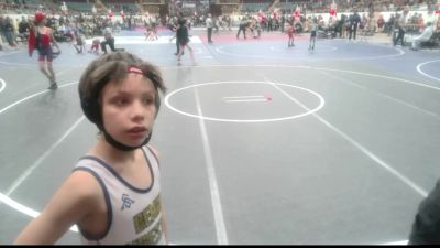 77 lbs Quarterfinal - Alessandro Adame, New Mexico Royalty vs Aiden Gonzales, New Mexico Punishers